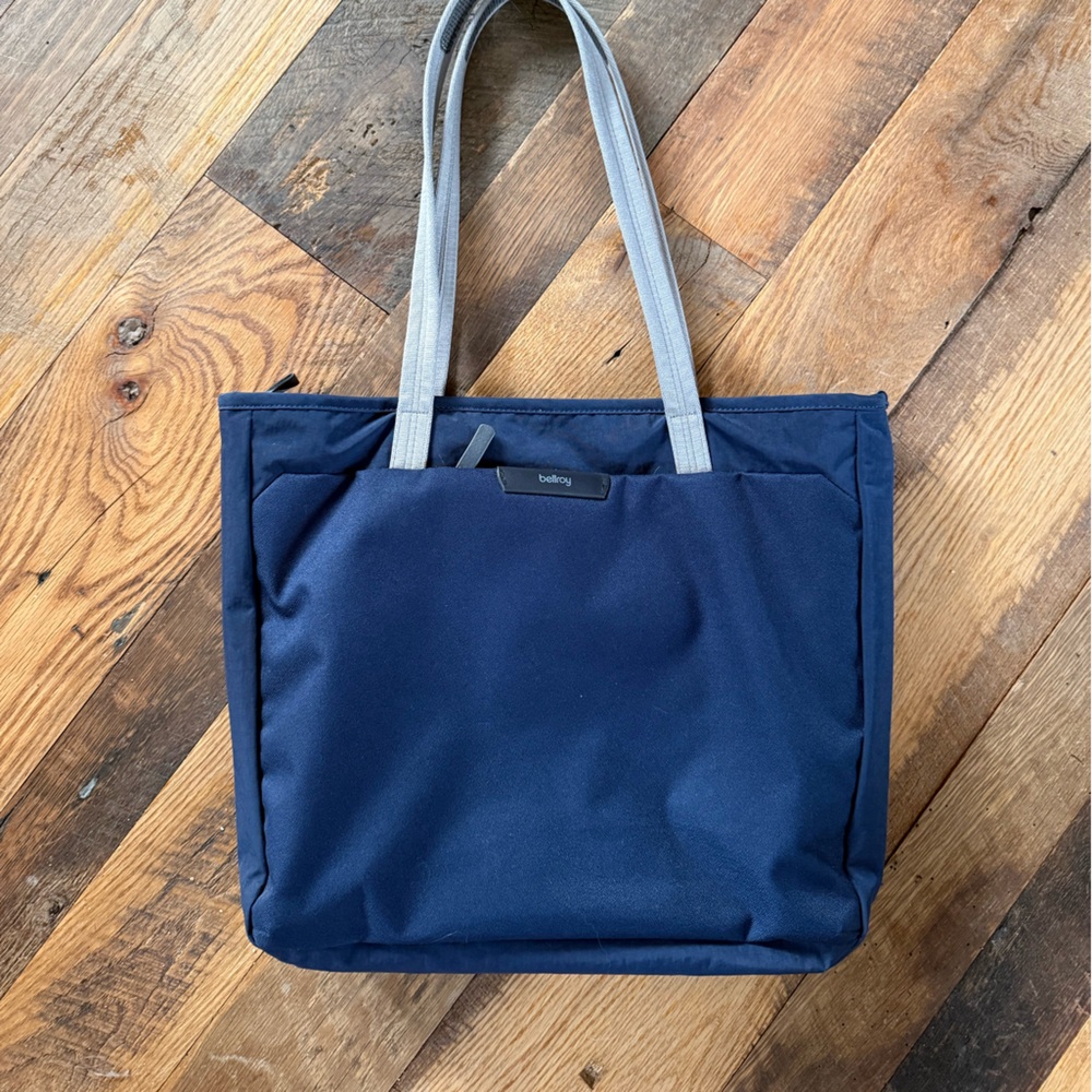 Bellroy Navy and Gray Briefcase
